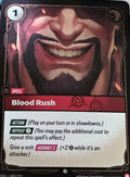 Blood Rush 003/221 Foil Riftbound TCG Spiritforged NM League of Legends