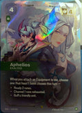 Aphelios - Exalted Overnumbered 224/221 Riftbound TCG Spiritforged NM 