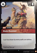 Ruin Runner 105/221 Foil Riftbound TCG Spiritforged NM League of Legends