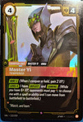 Master Yi Tempered 113/219 Riftbound TCG Unleashed NM League of Legends