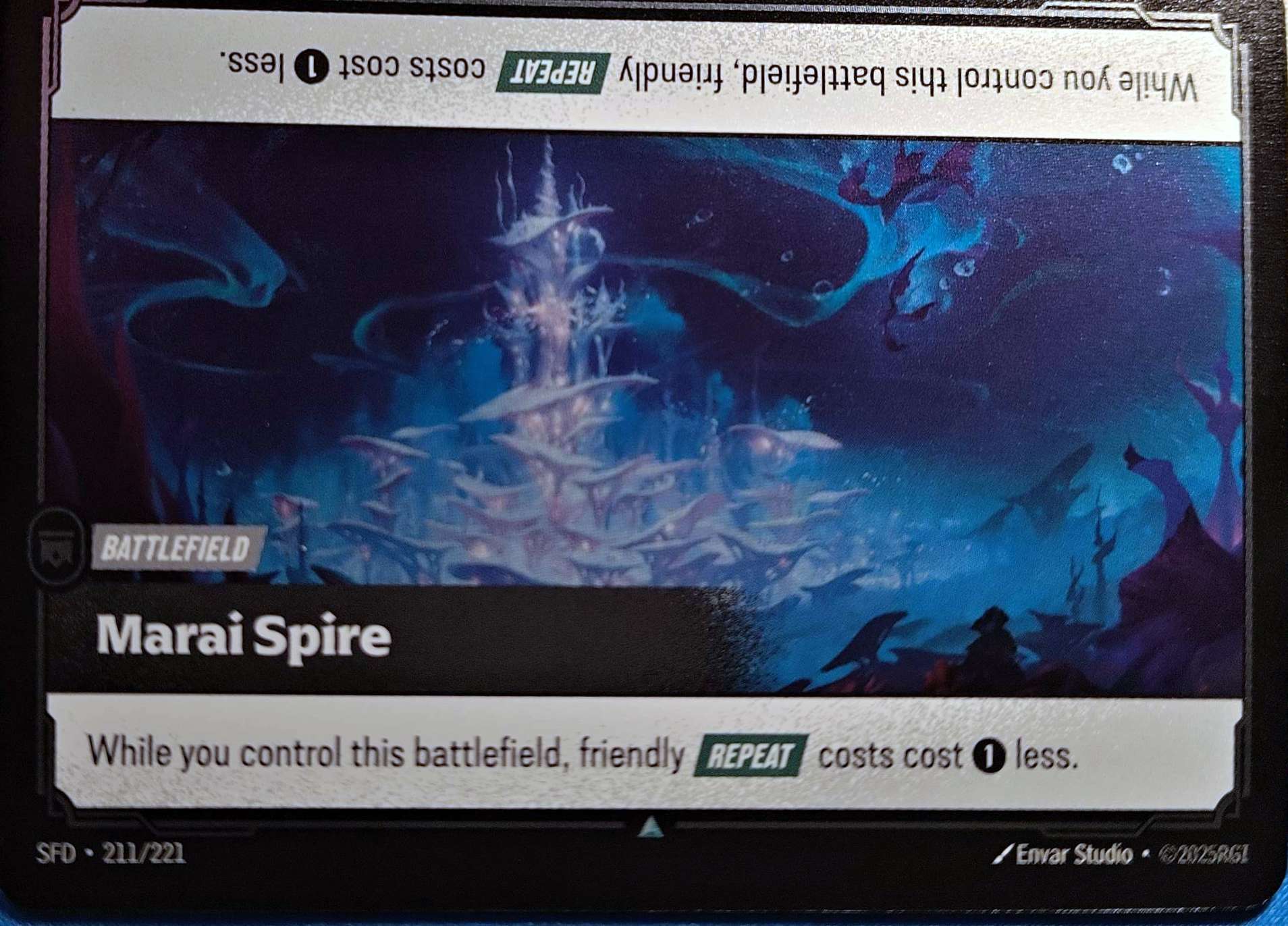 Marai Spire 211/221 Foil Riftbound TCG Spiritforged NM League of Legends