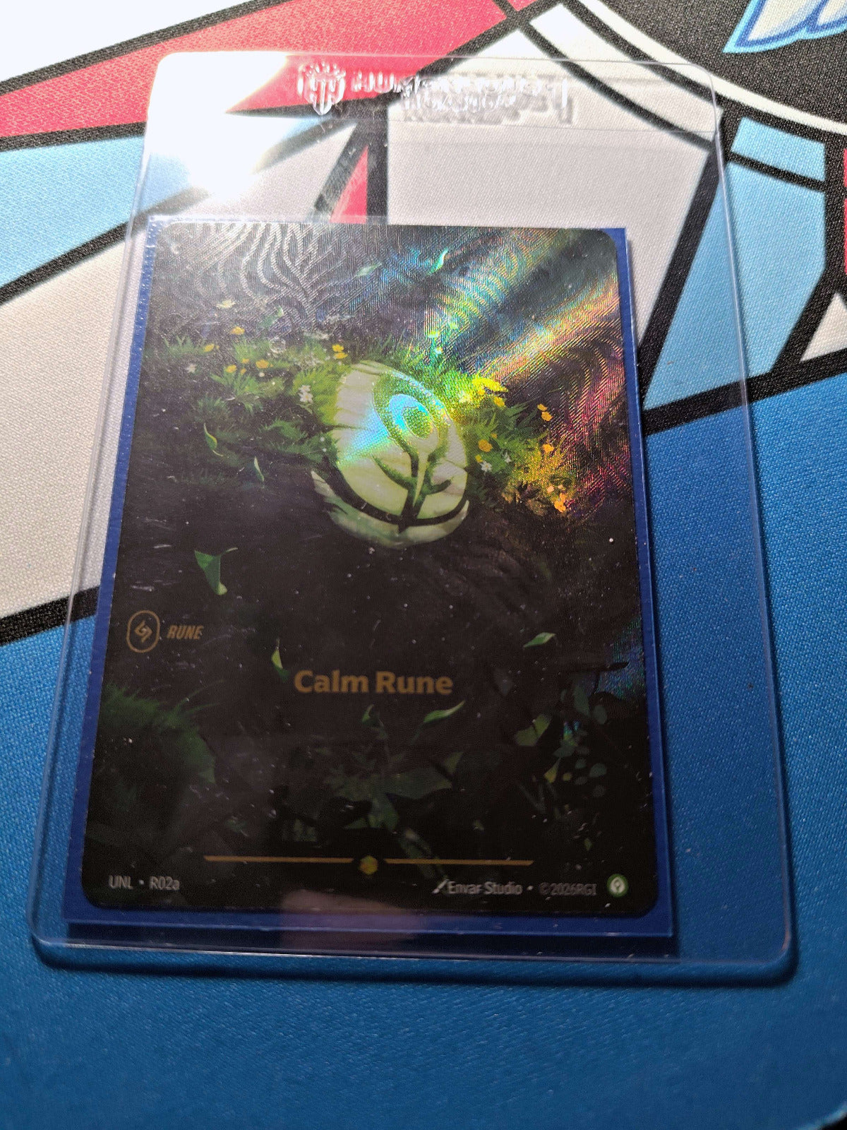 Calm Rune () R02a Riftbound TCG Unleashed NM League of Legends