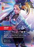 Akali Brash K/DA Sp2 SP2/005 Riftbound TCG Radiance NM League of Legends