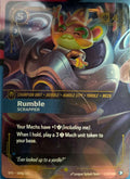 Rumble Scrapper Alt Art 089a/221 Riftbound TCG Spiritforged NM League of Legends