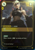 Vi - Peacekeeper Alternate Art 176a/219 Riftbound TCG Unleashed NM League