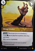 Drag Under 164/221 Foil  Riftbound TCG Spiritforged NM League of Legends