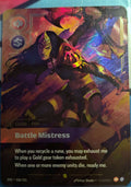 Sivir - Battle Mistress Overnumbered 250/221 Riftbound TCG Spiritforged NM 