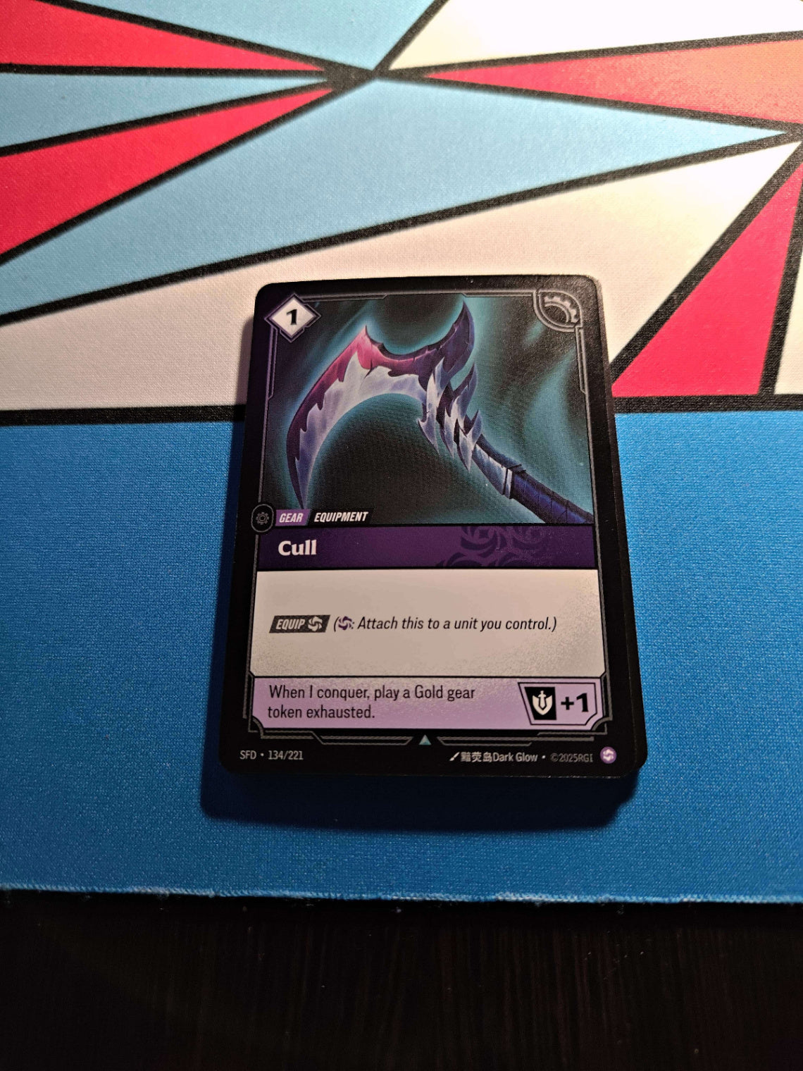 Cull 134/221 Riftbound Foil TCG Spiritforged NM League of Legends