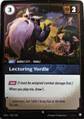 Lecturing Yordle 087/298 Riftbound TCG Origins NM League of Legends