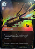 Sabotage 156/298 Riftbound TCG Origins NM League of Legends