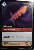 Hexdrinker 102/221 Foil Riftbound TCG Spiritforged NM League of Legends