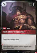 Minotaur Reckoner 014/221 Foil Riftbound TCG Spiritforged NM League of Legends