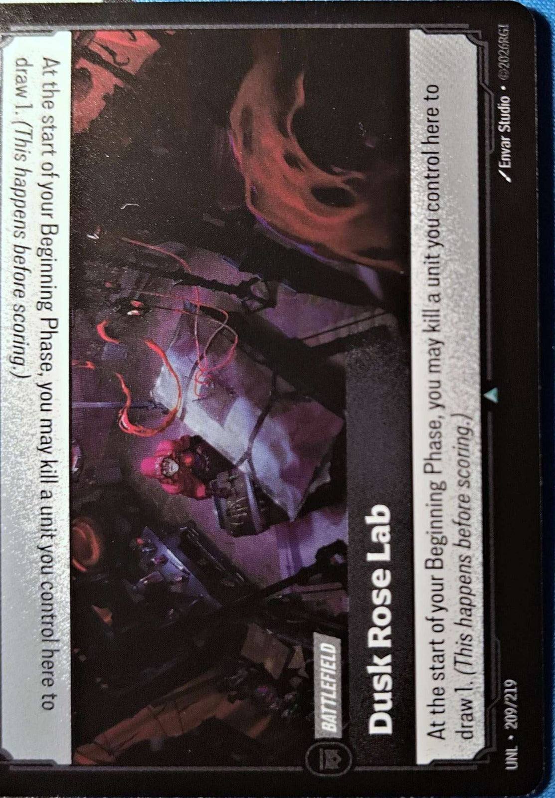 Dusk Rose Lab 209/219 Riftbound TCG Unleashed NM League of Legends