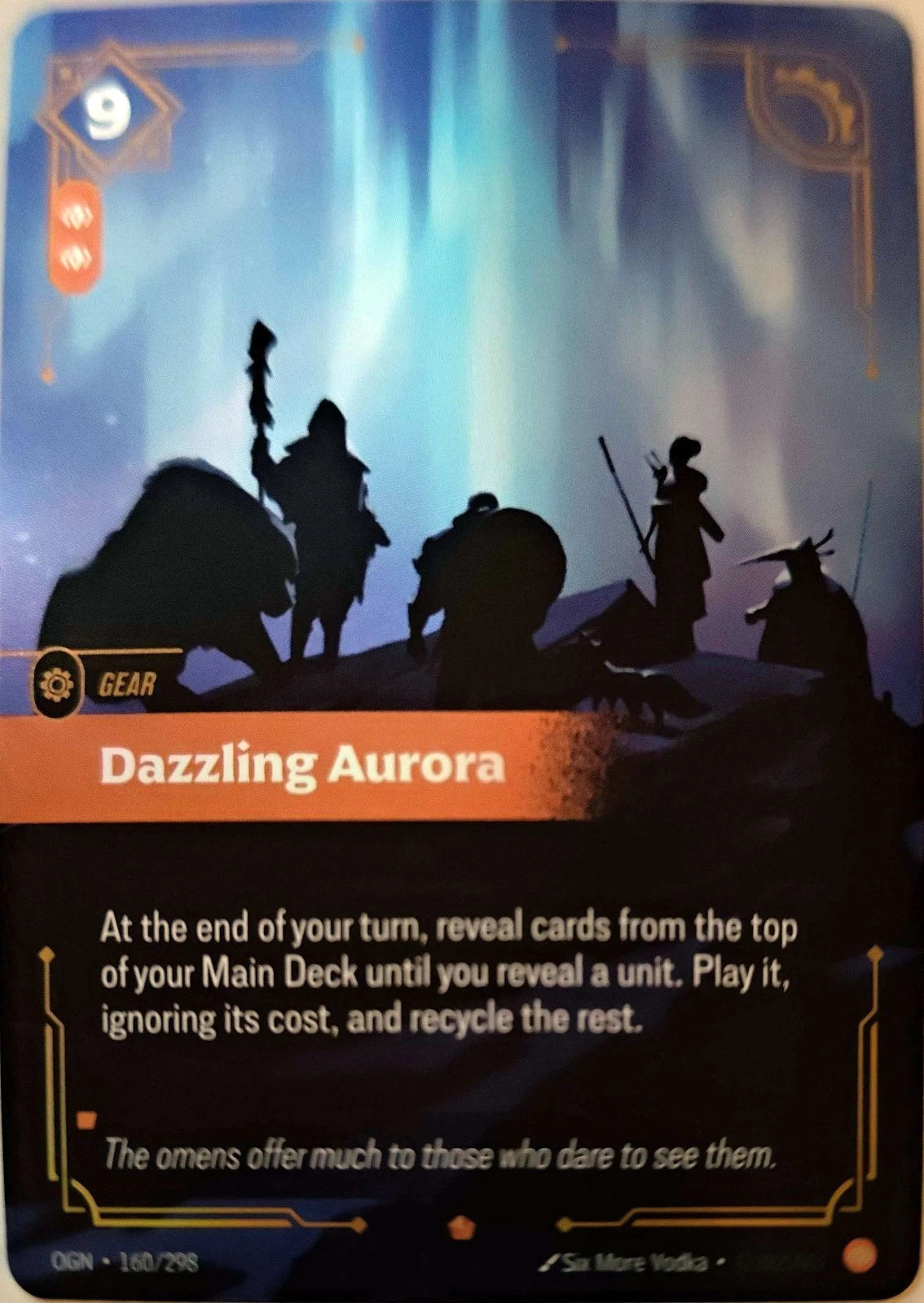 Dazzling Aurora 160/298 Riftbound TCG Origins NM League of Legends