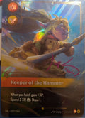 Poppy Keeper of the Hammer Overnumbered Signature 237*/219 Riftbound Unleashed 