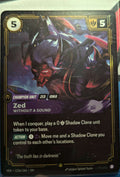 Zed Without a Sound Alt Art 112a/166 Riftbound TCG Vendetta NM League 