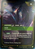 Azir Ascendant Alt Art 050a/221 Riftbound TCG Spiritforged League of Legends