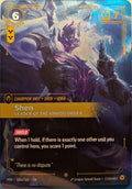 Shen Leader of the Kinkou Order Alt Art 138a/166 Riftbound TCG Vendetta League