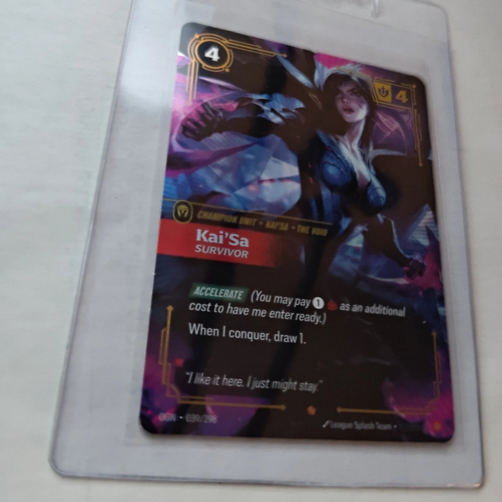 Kai'Sa Survivor  039/298 Riftbound TCG Origins NM League
