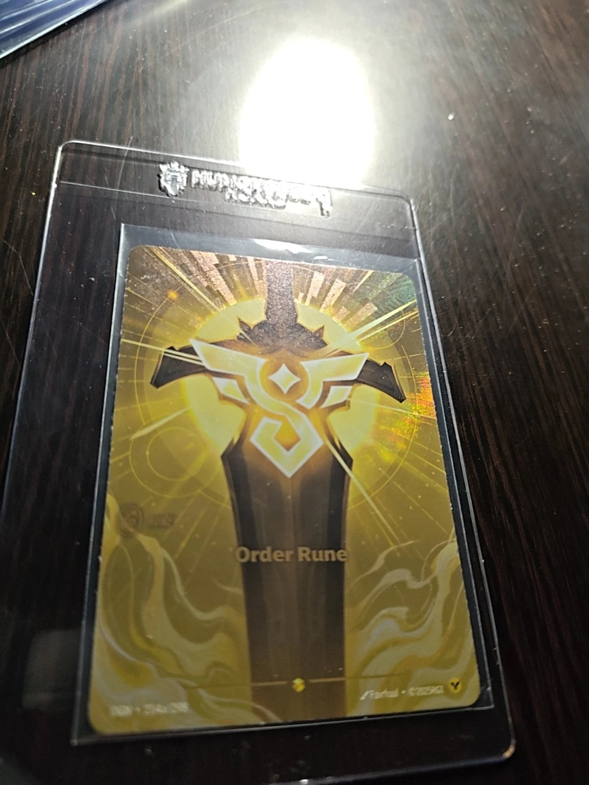 Riftbound TCG League of Legends Order Rune 224/298 Origins NM FOIL