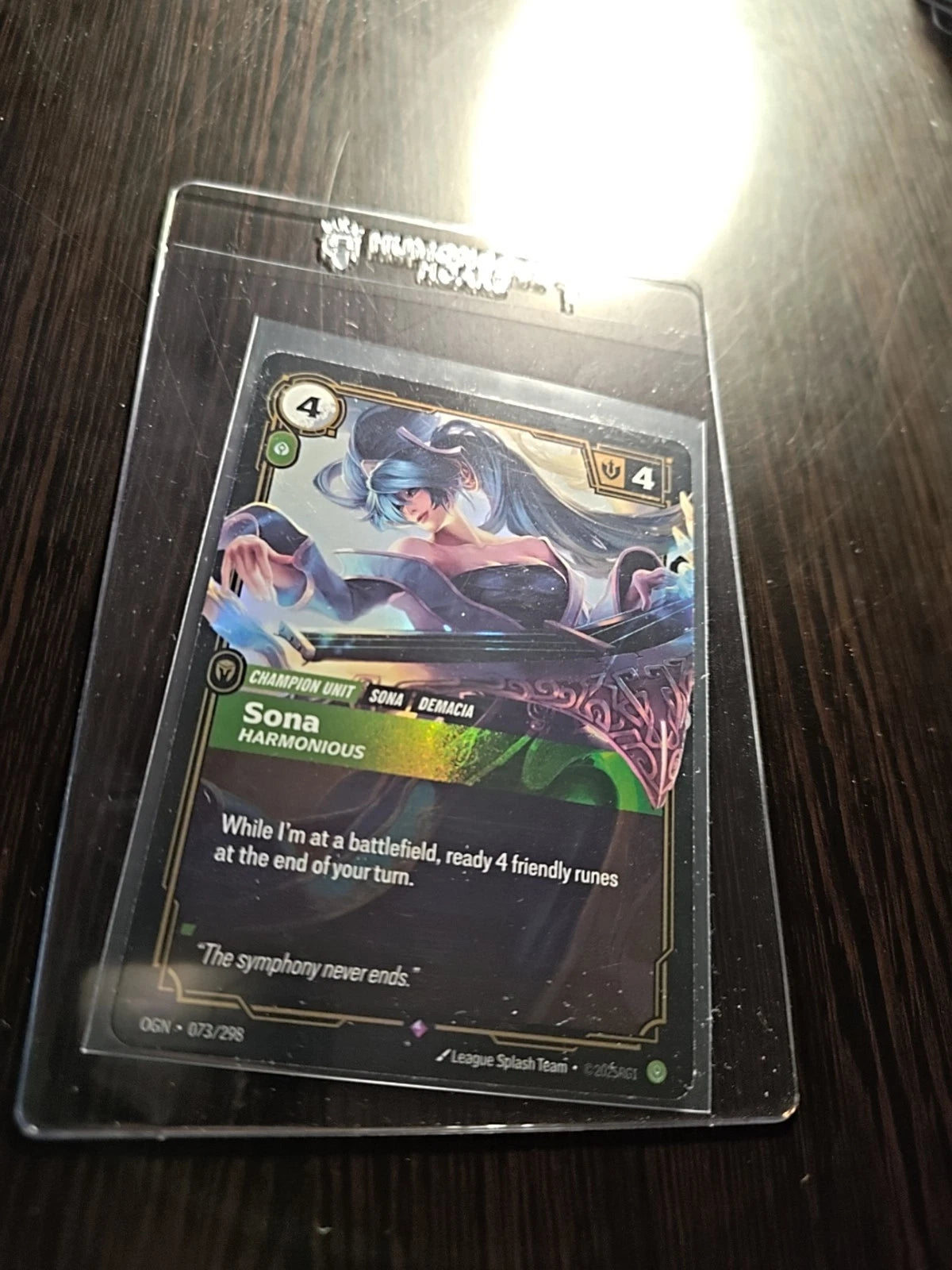 Riftbound TCG League of Legends Sona 073/298 Origins NM FOIL