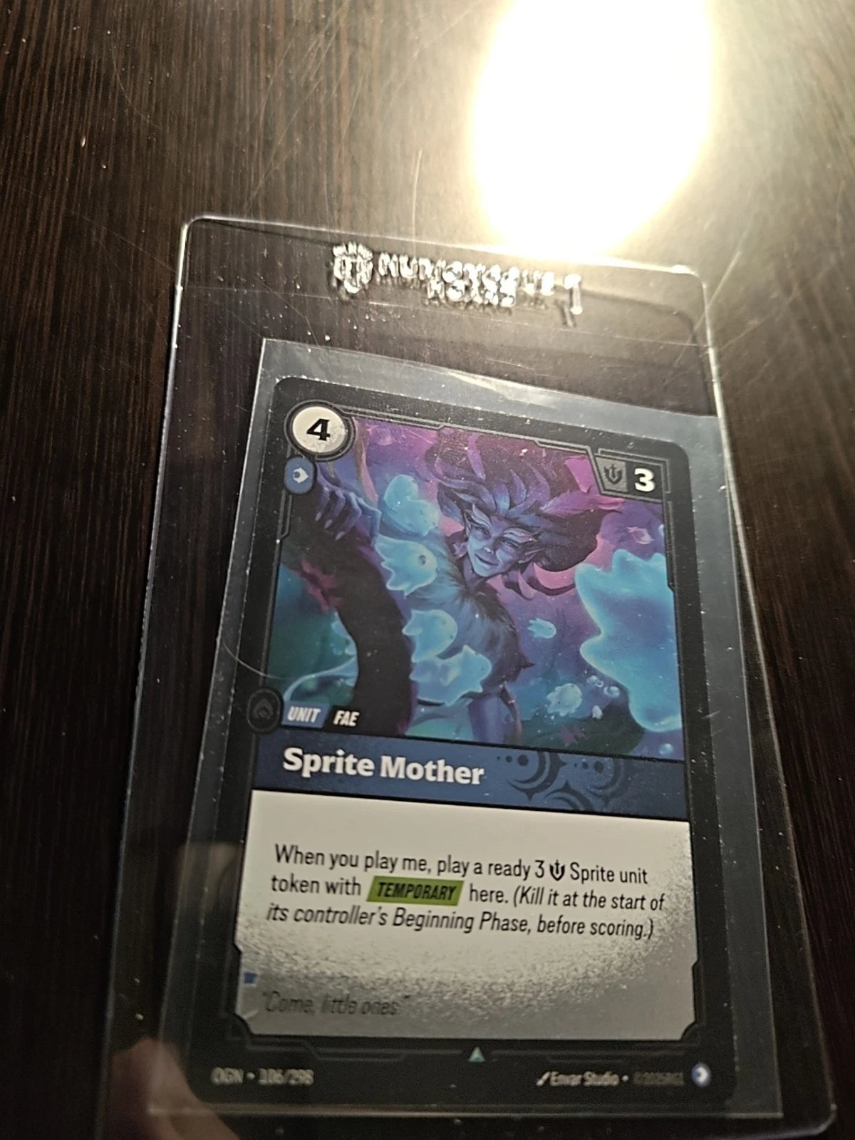 Riftbound TCG League of Legends Sprite Mother 106/298 Origins NM FOIL