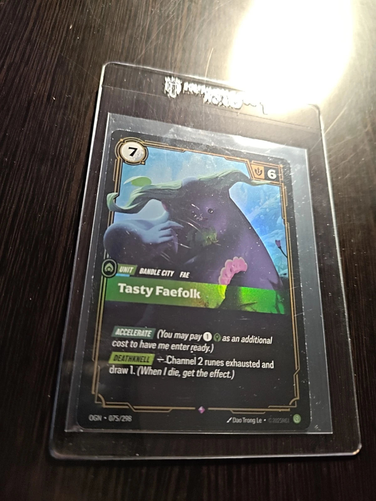 Riftbound TCG League of Legends Tasty Faefolk 075/298 Origins NM FOIL